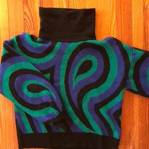 St. John Paisley Sweater